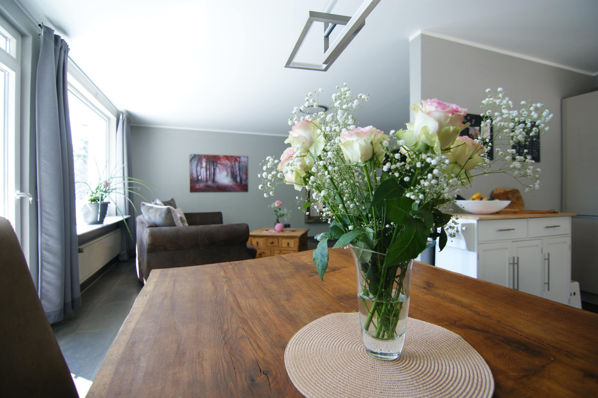 Panoramablick ins Wohnzimmer