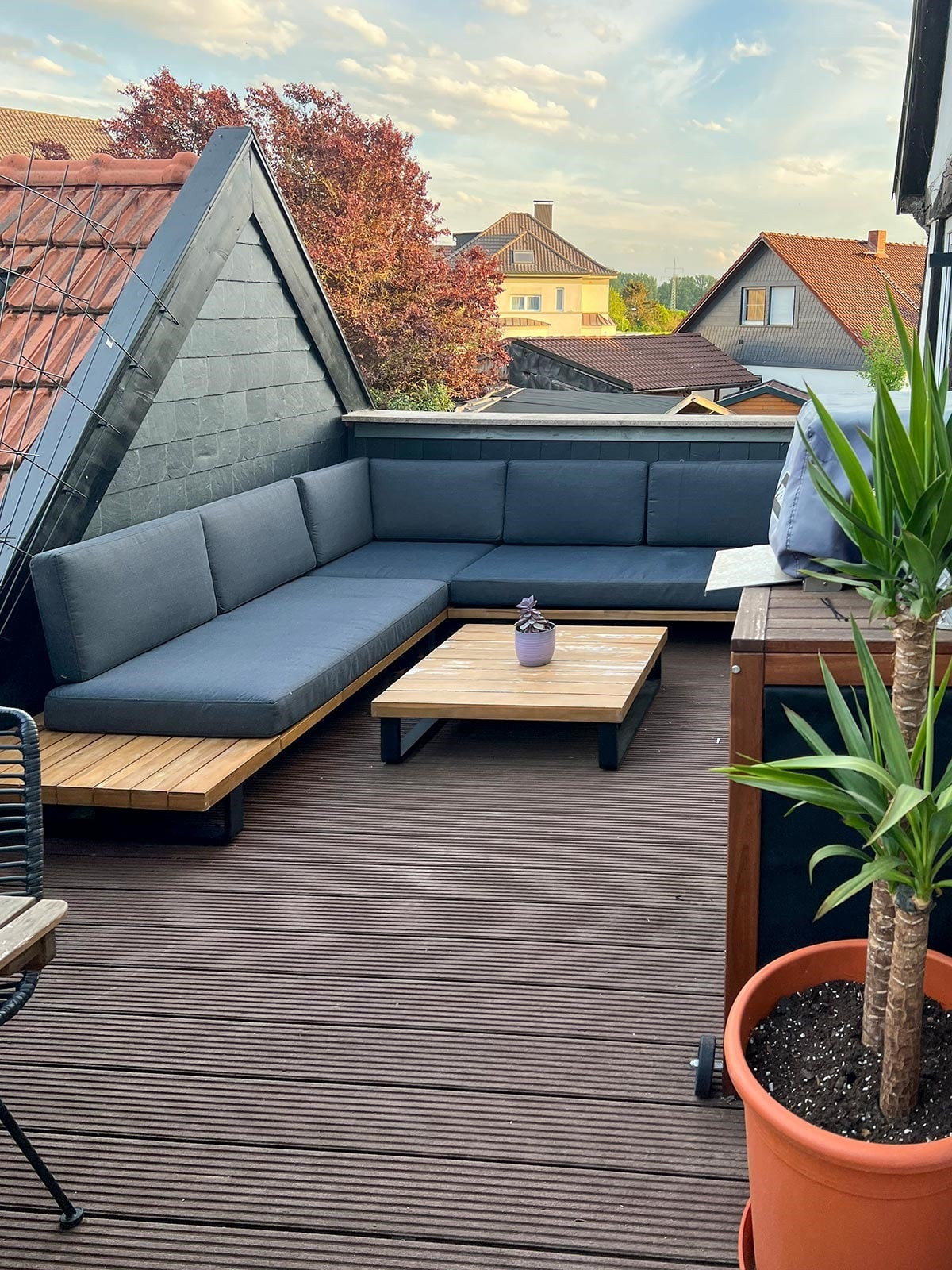 Dachterrasse (frisch saniert)