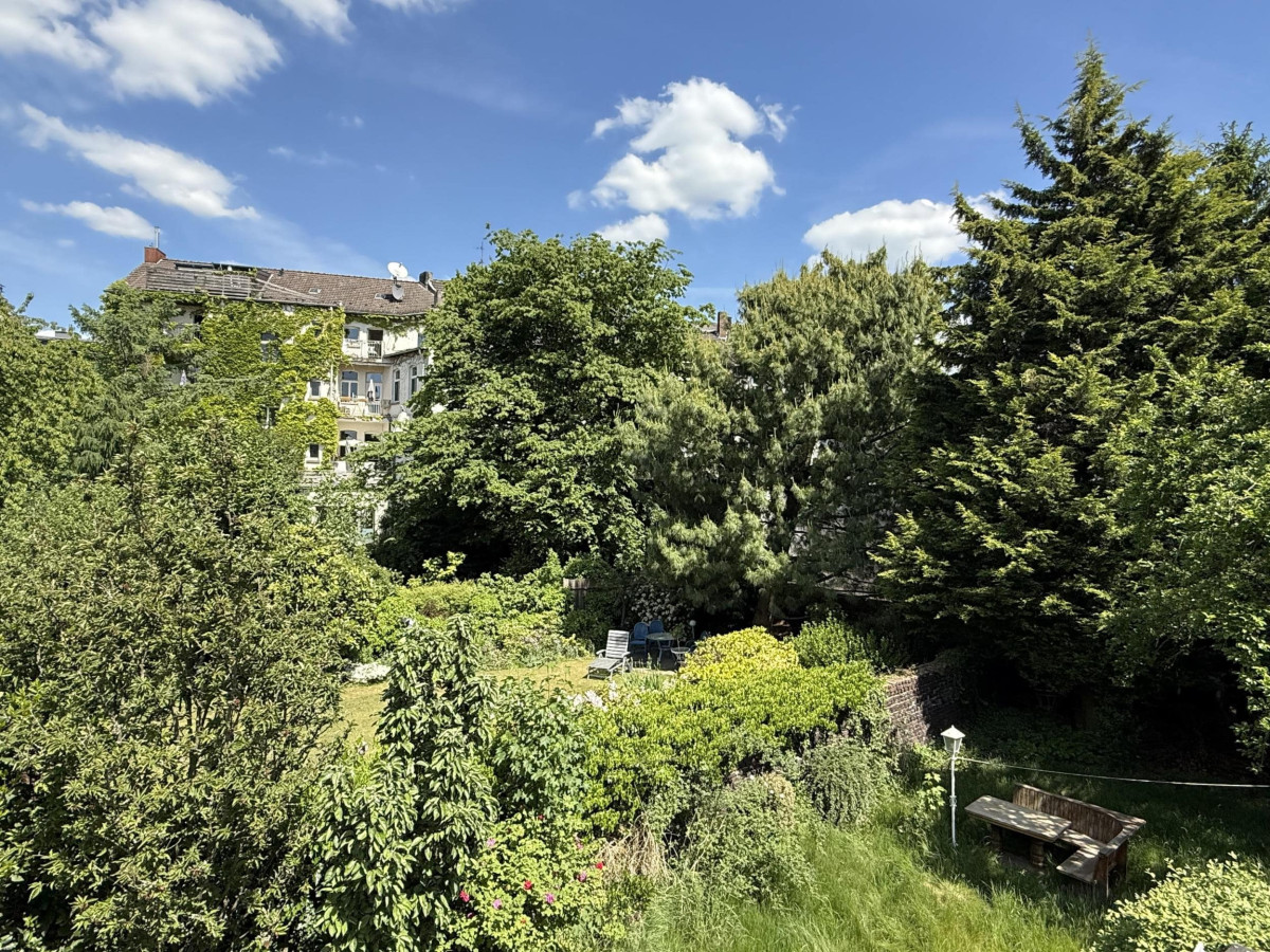 Blick ins Grüne