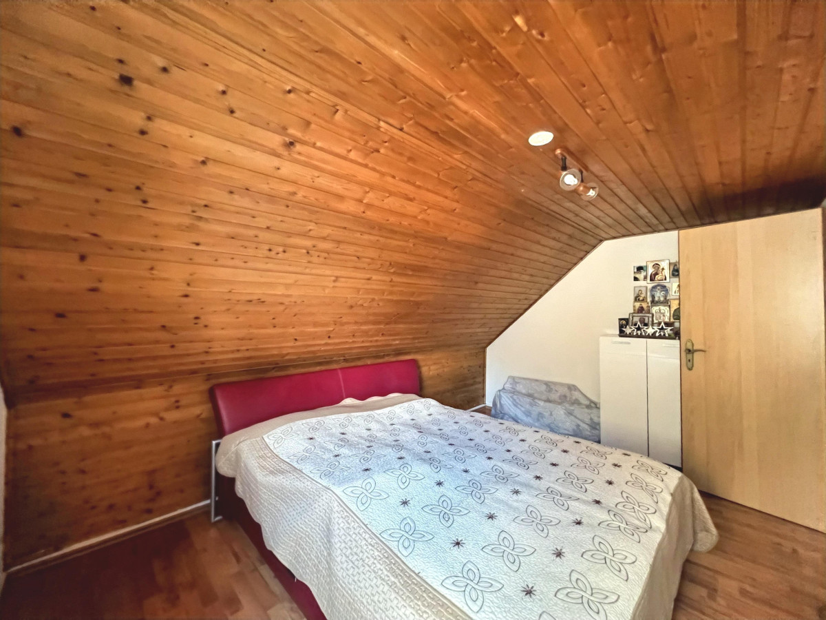 Schlafzimmer im Dachgeschoss