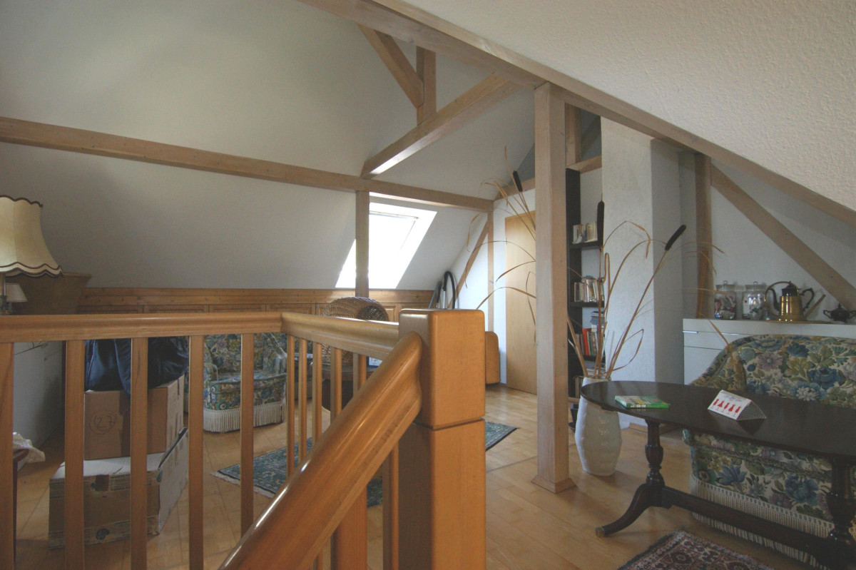 Loft mit eigenem Schlafzimmer