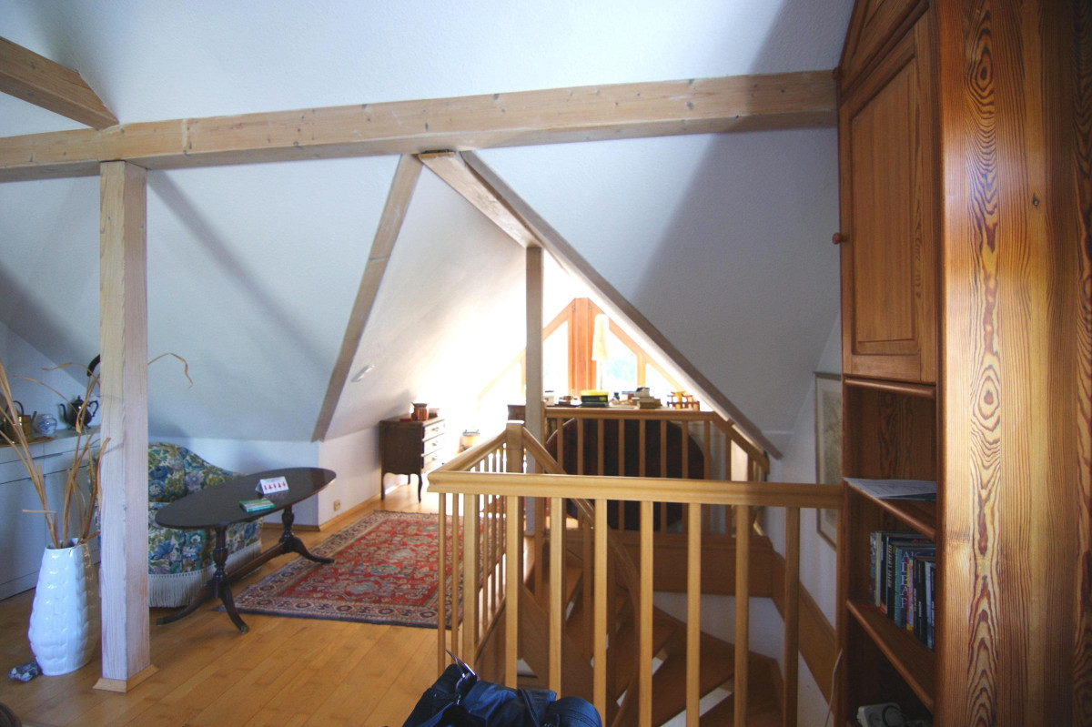 Loft mit Arbeitsbereich