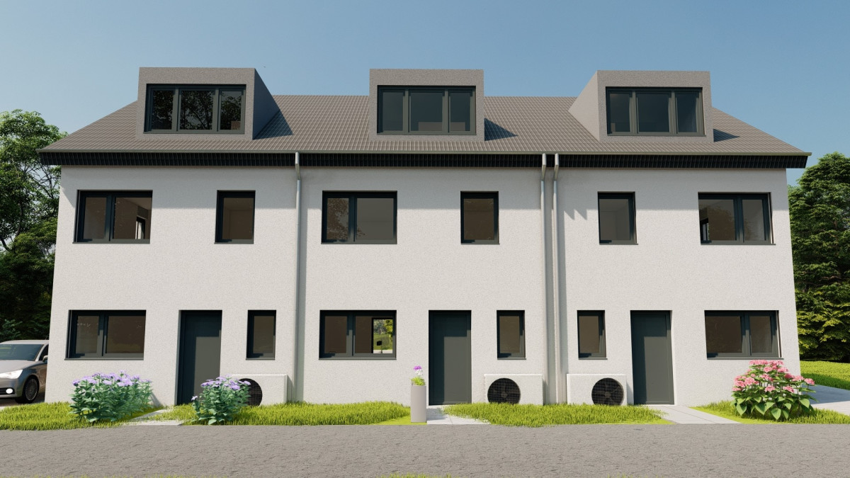Hausfront visualisiert