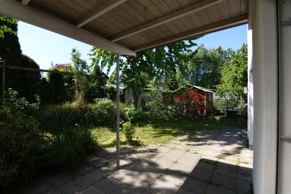Überdachte Terrasse