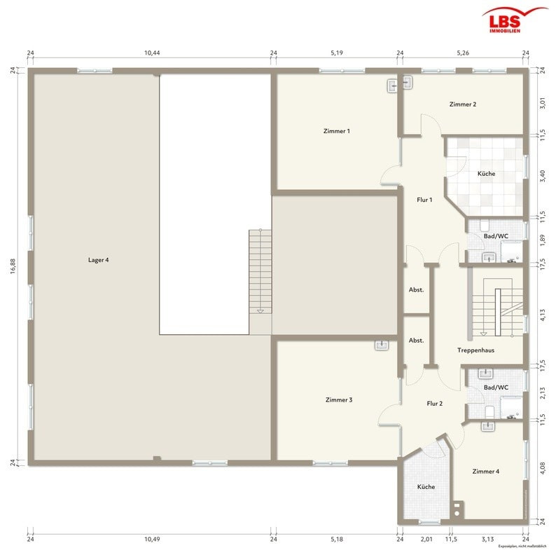 Grundriss Obergeschoss