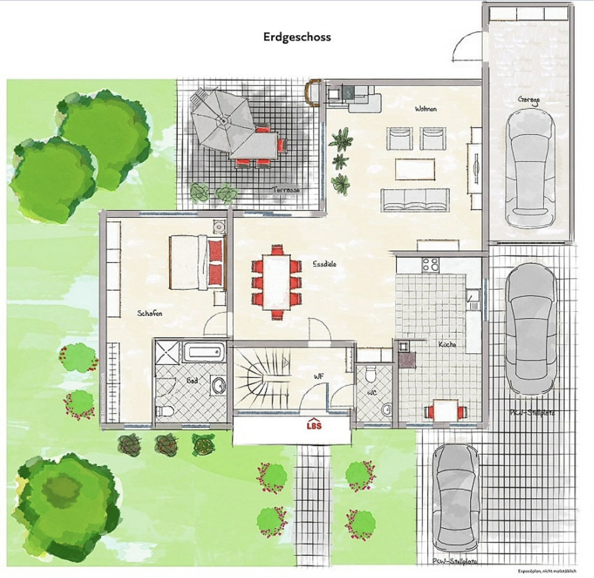 Grundriss Erdgeschoss