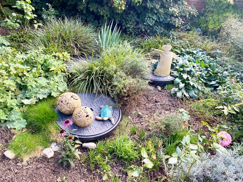 Charmant angelegter Garten