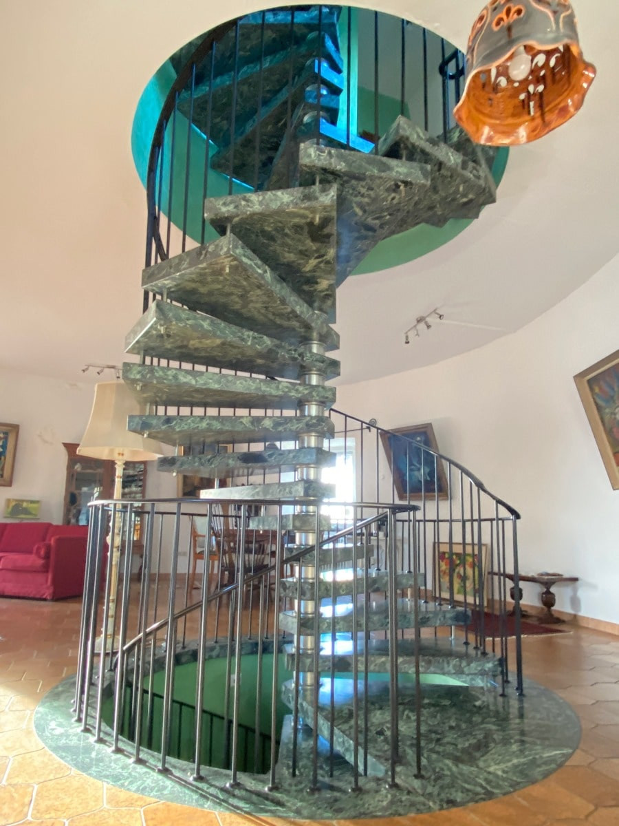 Exklusive Steintreppe