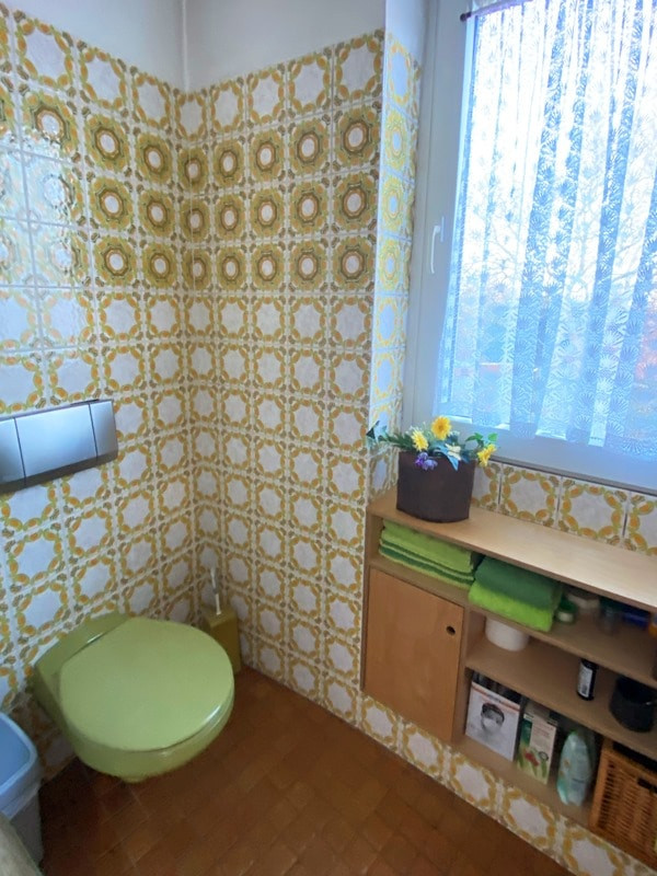 Gäste-WC mit Retro-Charme