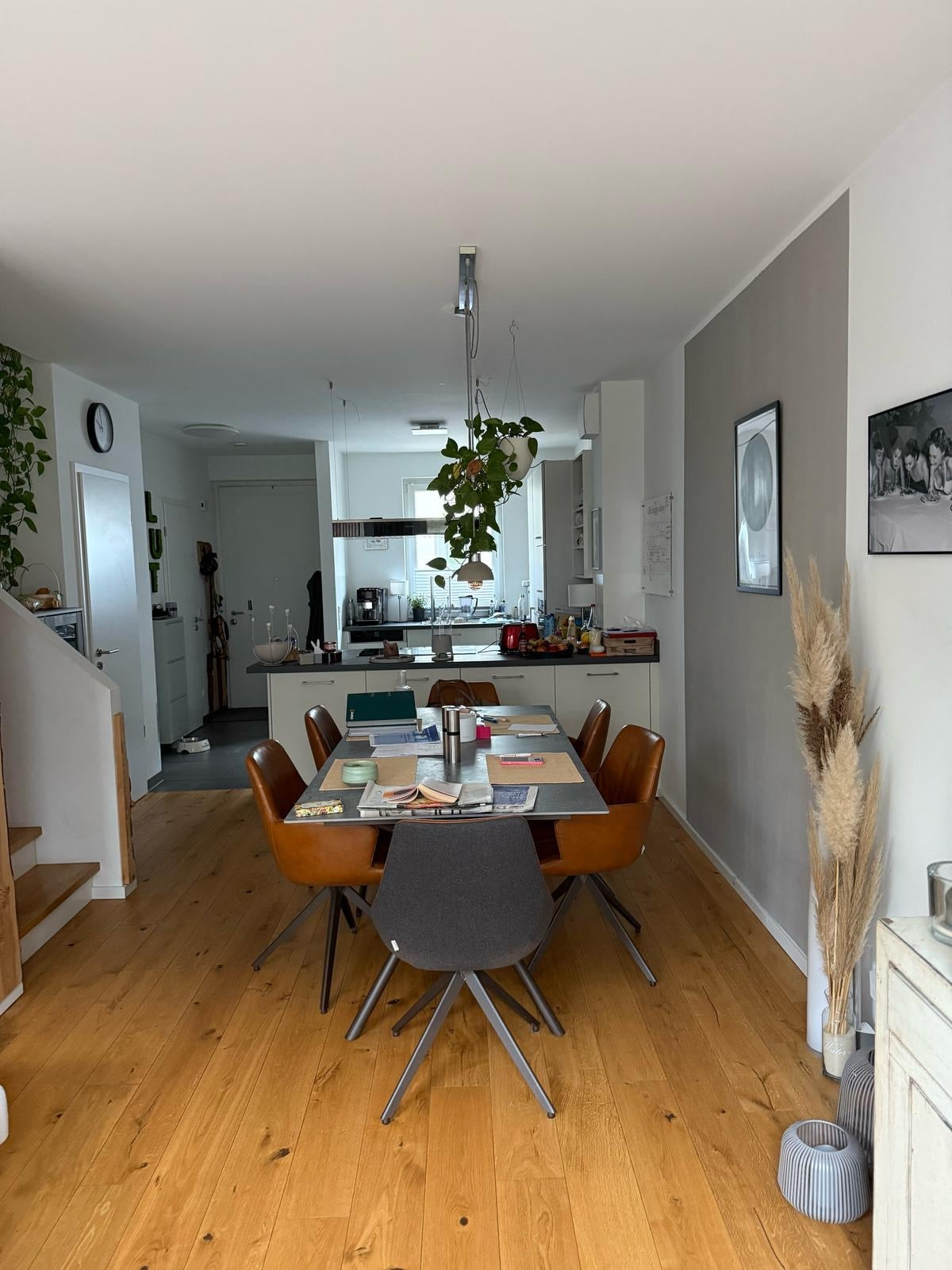 Blick vom Wohnzimmer