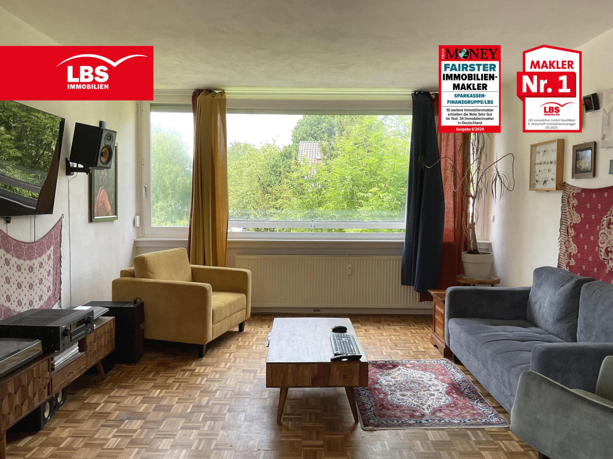 Wohnzimmer nach Südwest