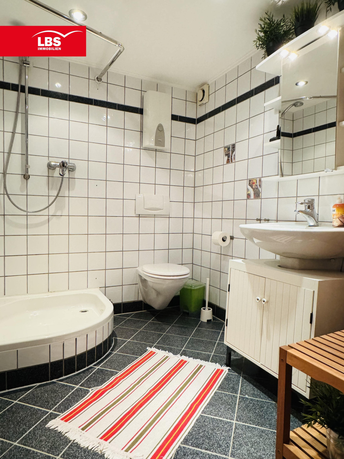 Badezimmer im Souterrain