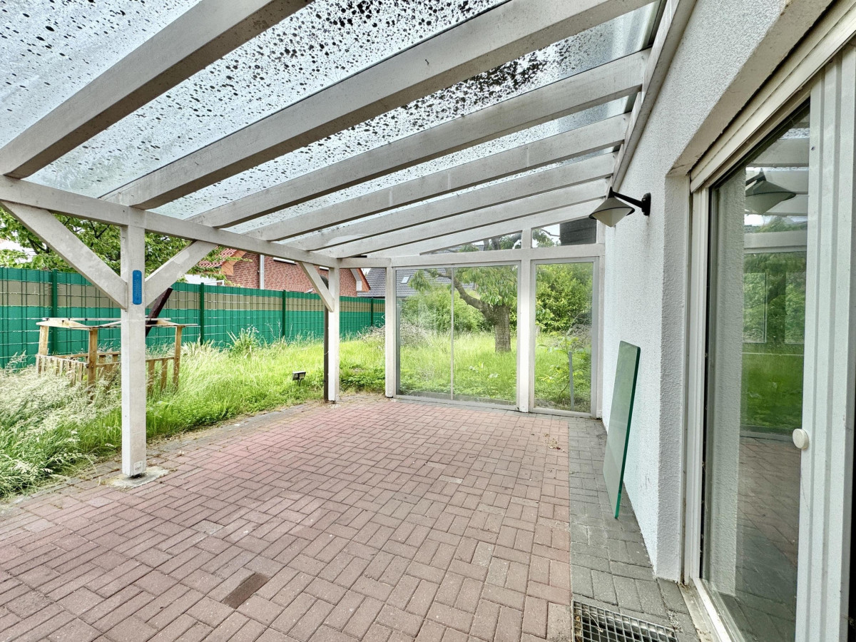 überdachte Terrasse