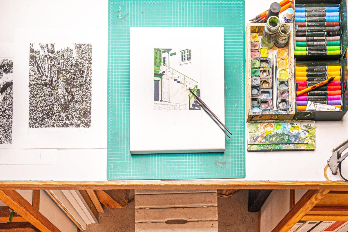 Impressionen aus dem Atelier