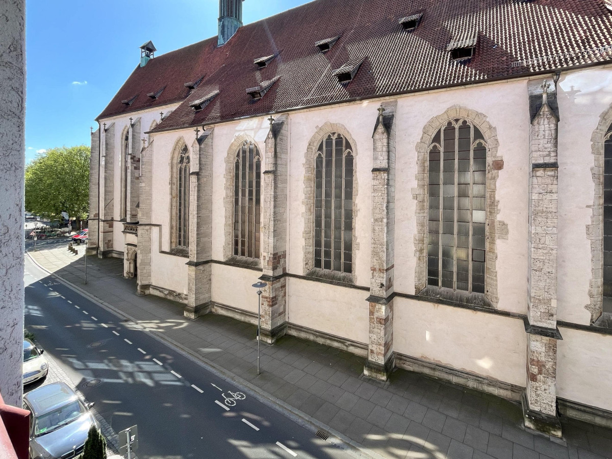 Blick aus dem Fenster