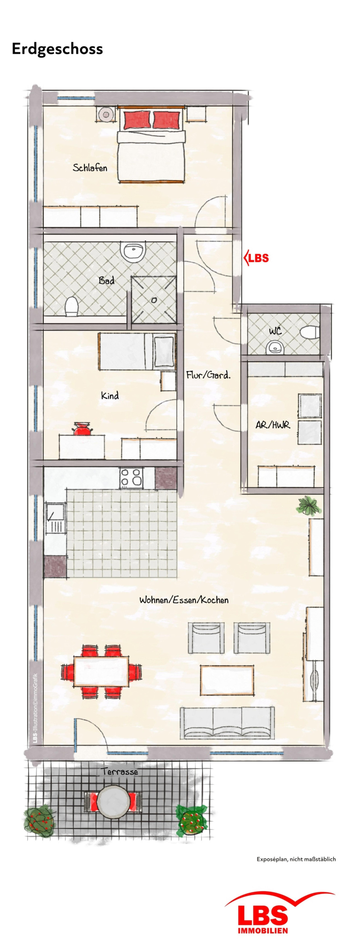 Grundriss Wohnung
