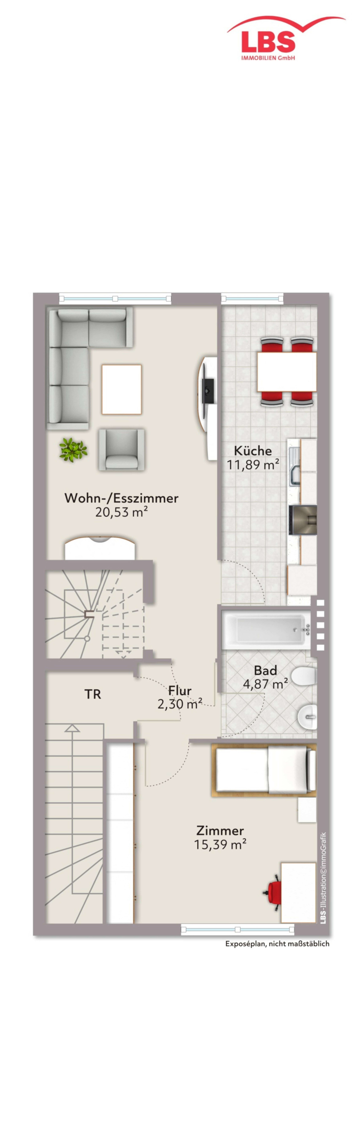 Maisonette 2 - 2. Obergeschoss