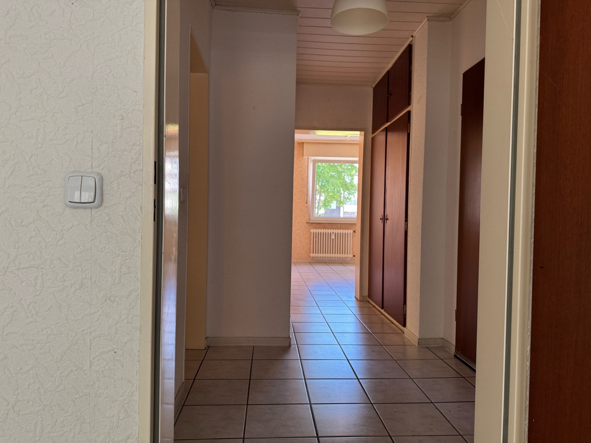 Flurblick aus dem Wohnzimmer