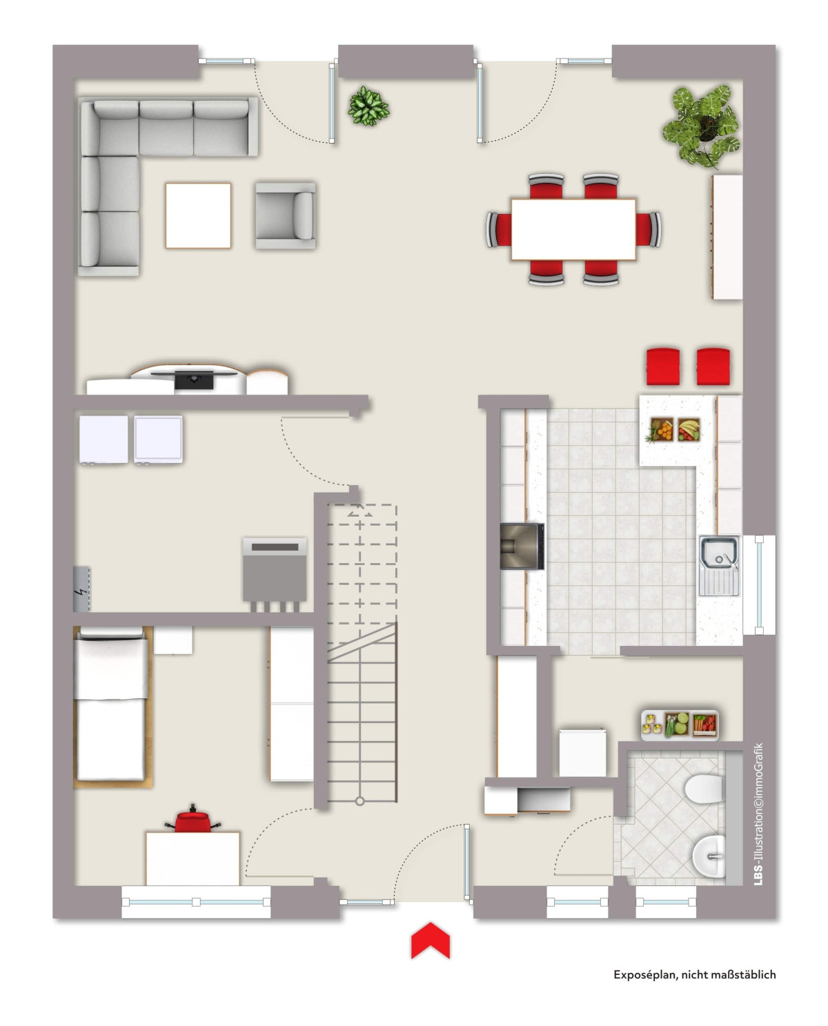Grundriss Erdgeschoss
