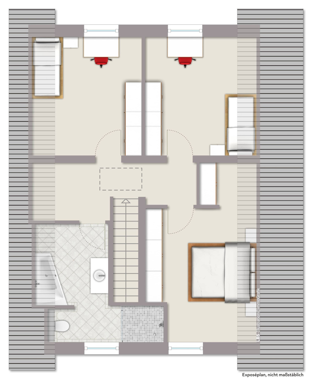 Grundriss Obergeschoss