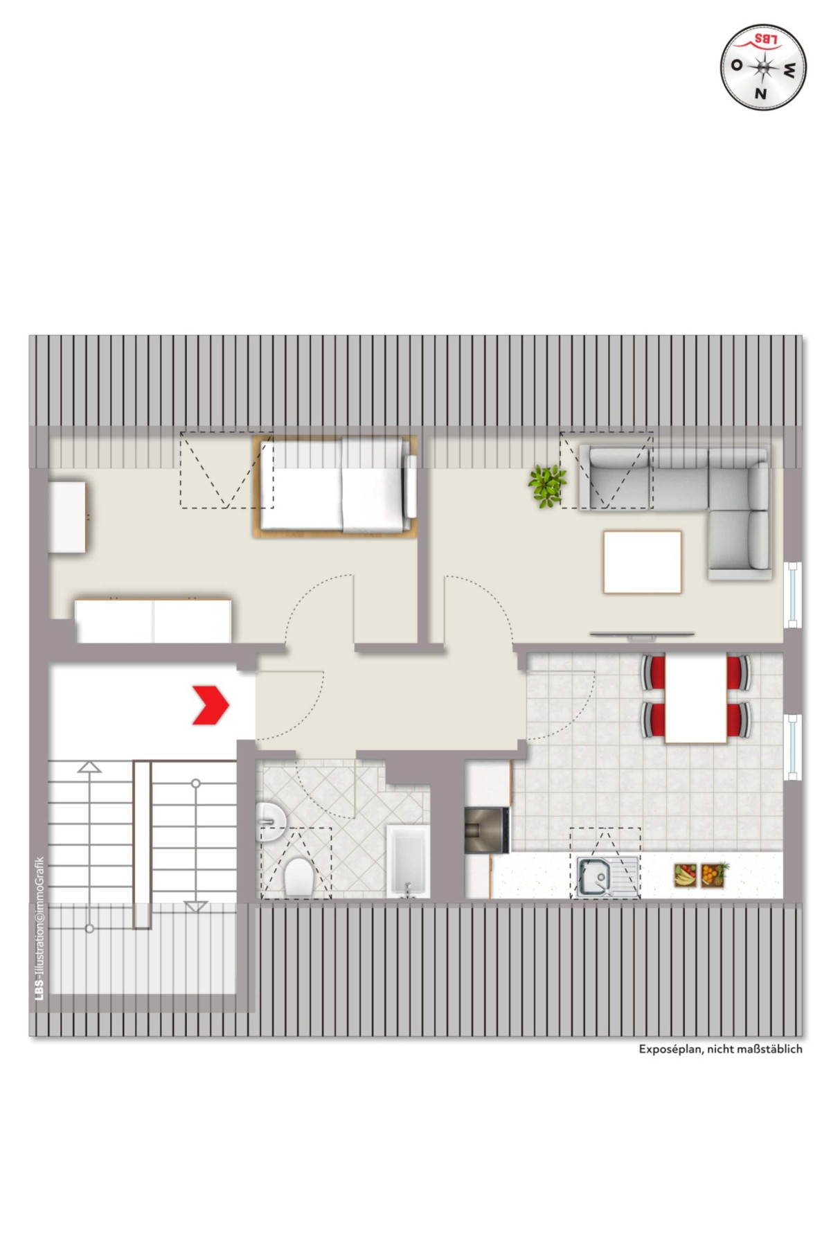 Grundriss Dachgeschoss