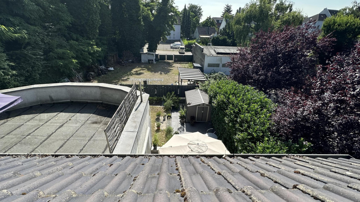 Blick aus DG Fenster