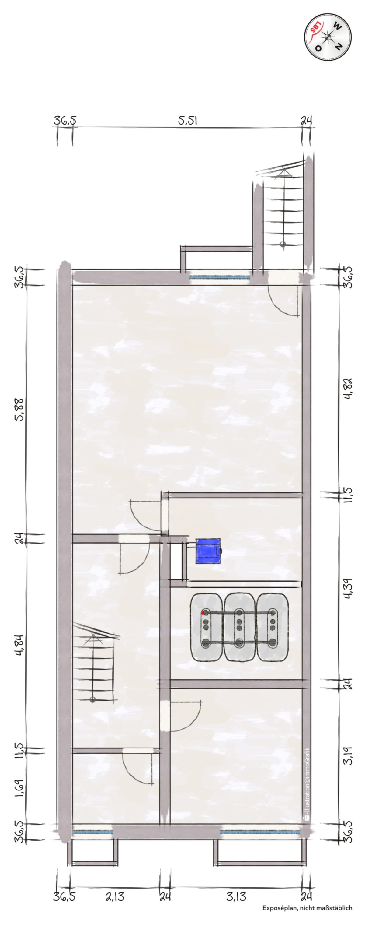 Grundriss Kellergeschoss