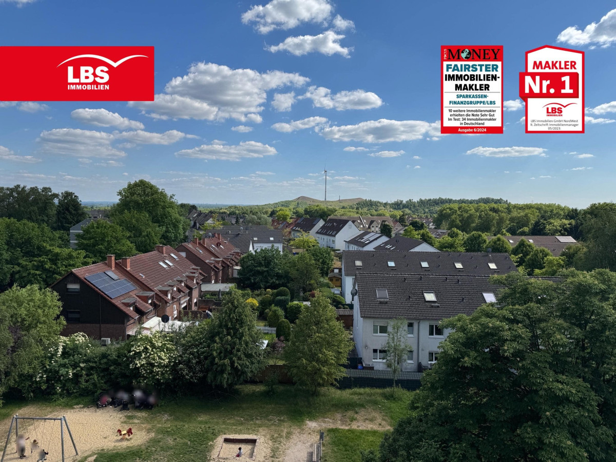 Blick aus dem Balkon