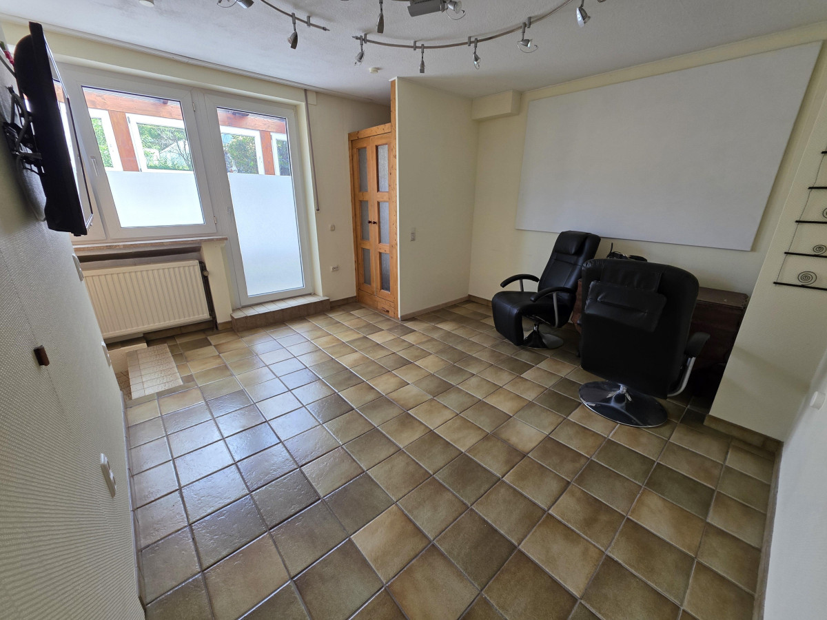 Arbeitszimmer, Küche möglich
