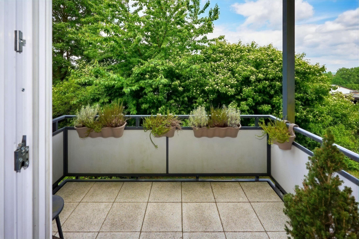 Balkon/Loggia vor Schlafzimmer