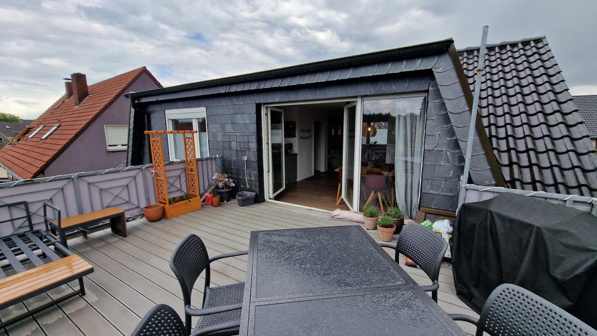 Dachterrasse DG