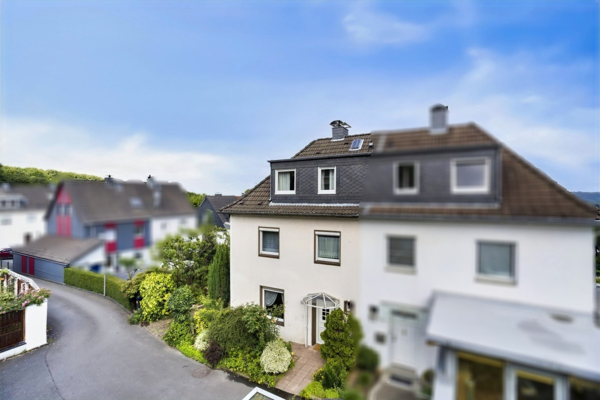 Einfahrt zum Haus