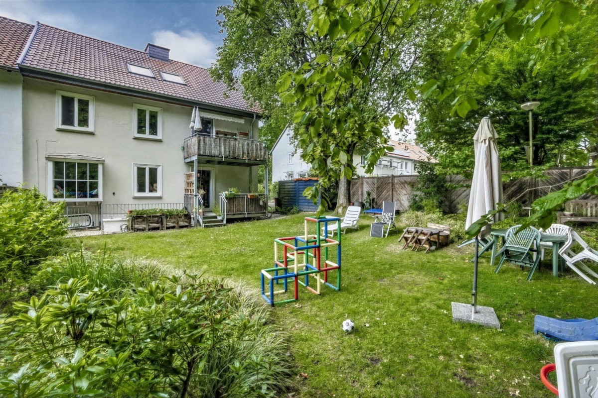 Rückansicht : Garten