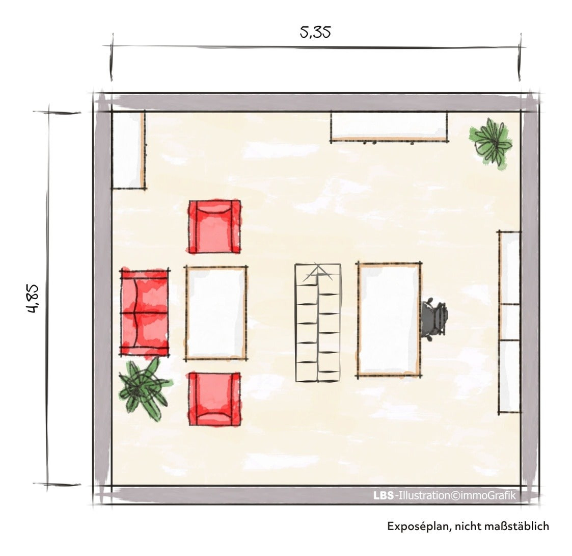 Dachgeschoß Visualisierung