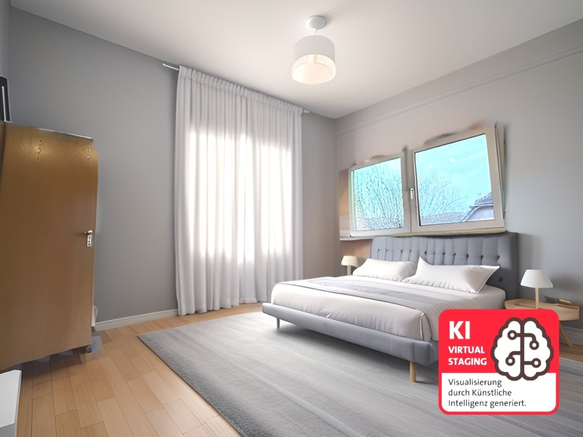 Schlafzimmer (KI-staging)