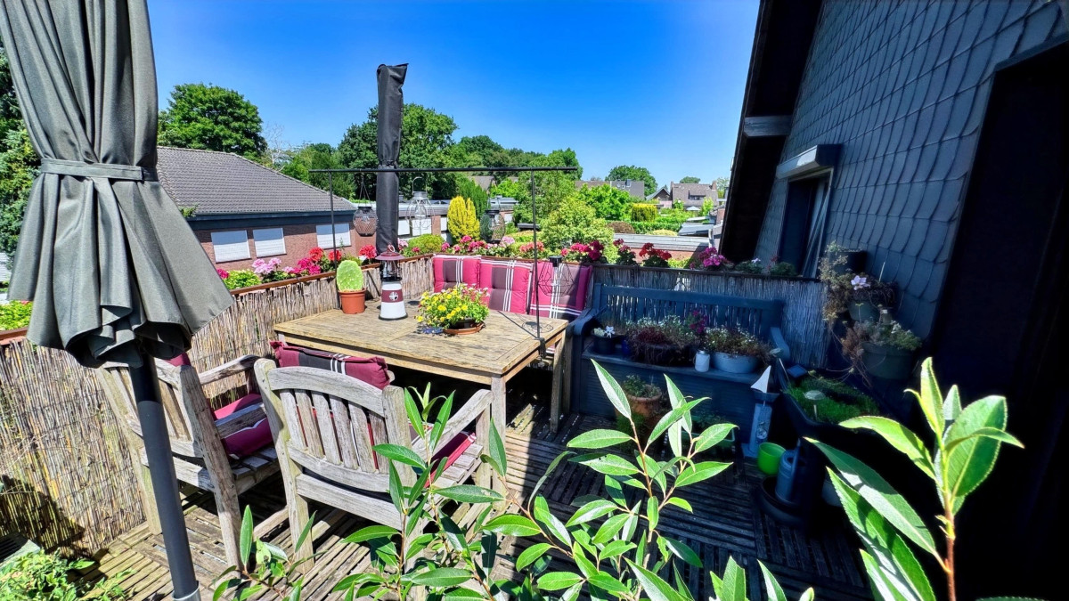 Terrasse Wohnung Dachgeschoss