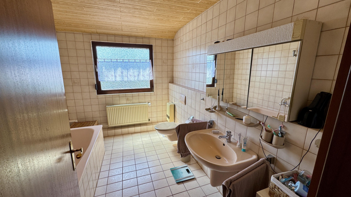 Badezimmer Dachgeschoss