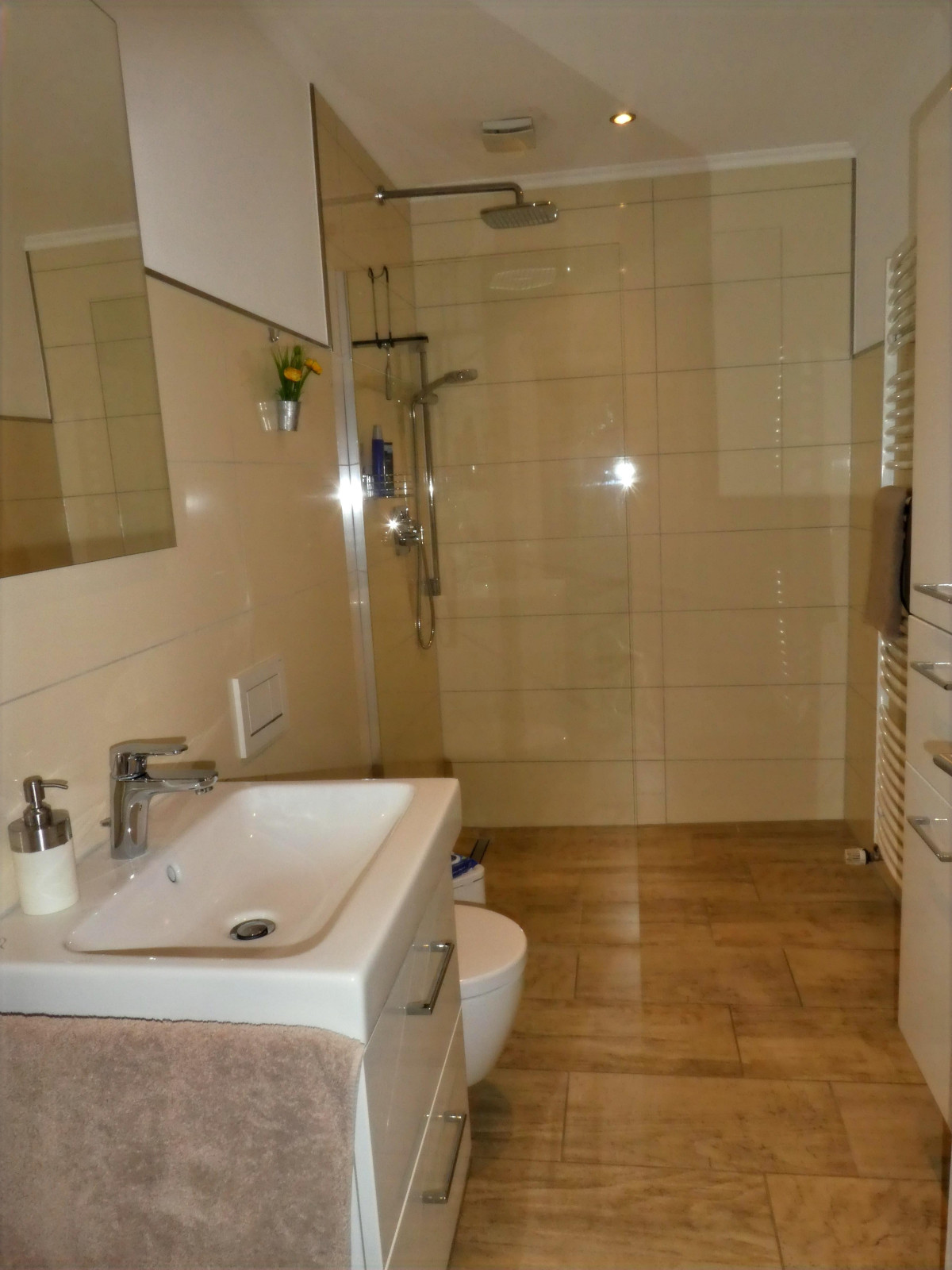 Gäste-WC mit Dusche