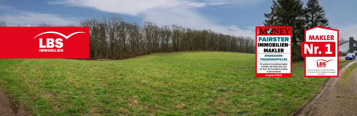 Panorama Foto vom Grundstück