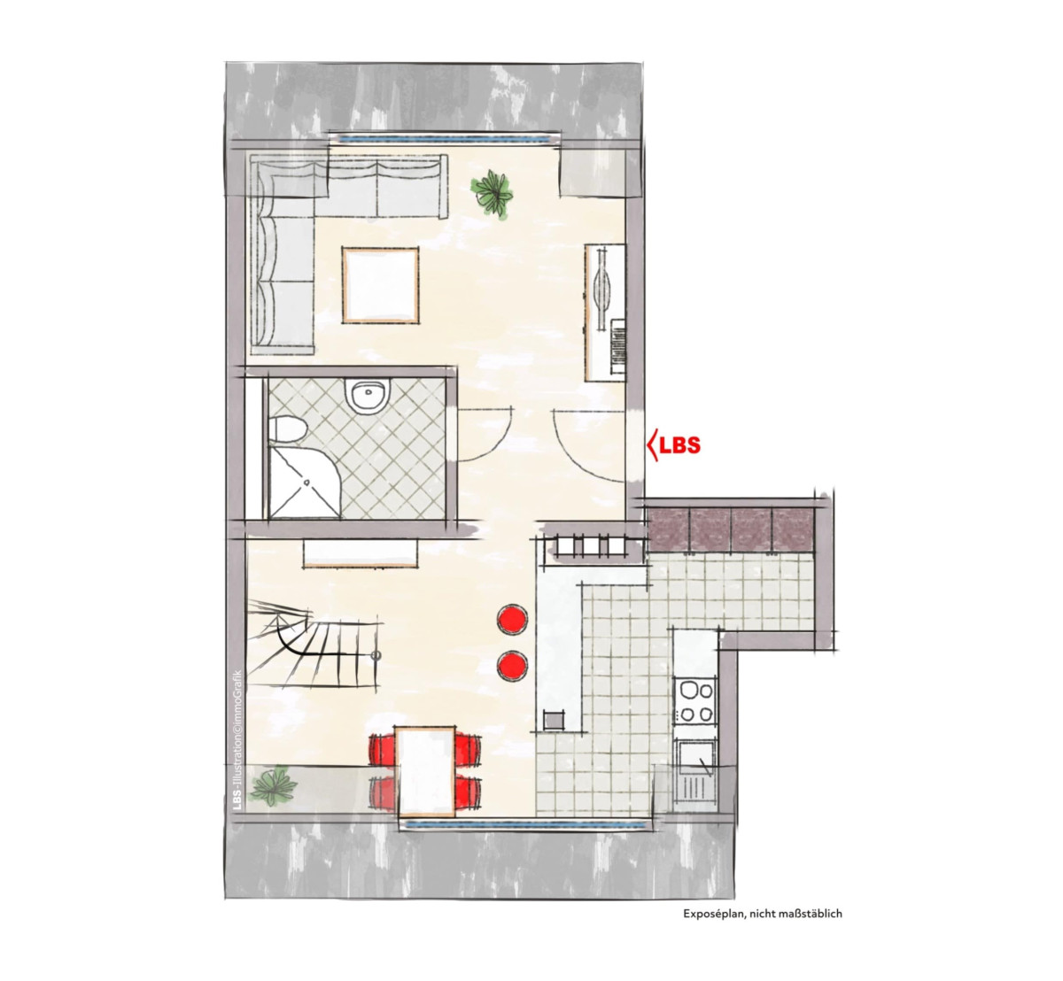 GRUNDRISS 1.DG