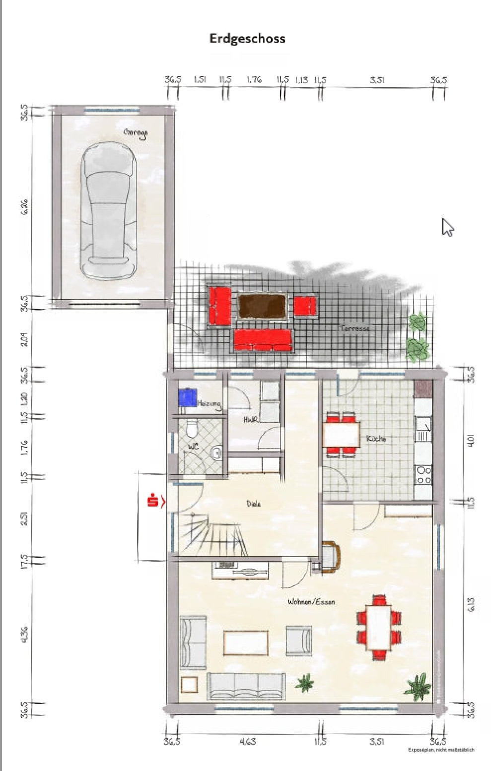 Grundriss EG
