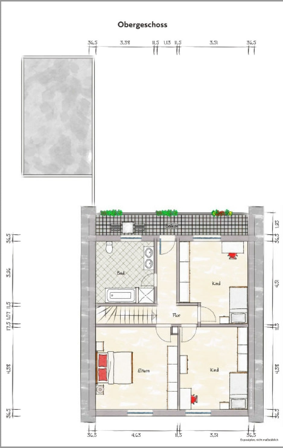 Grundriss OG