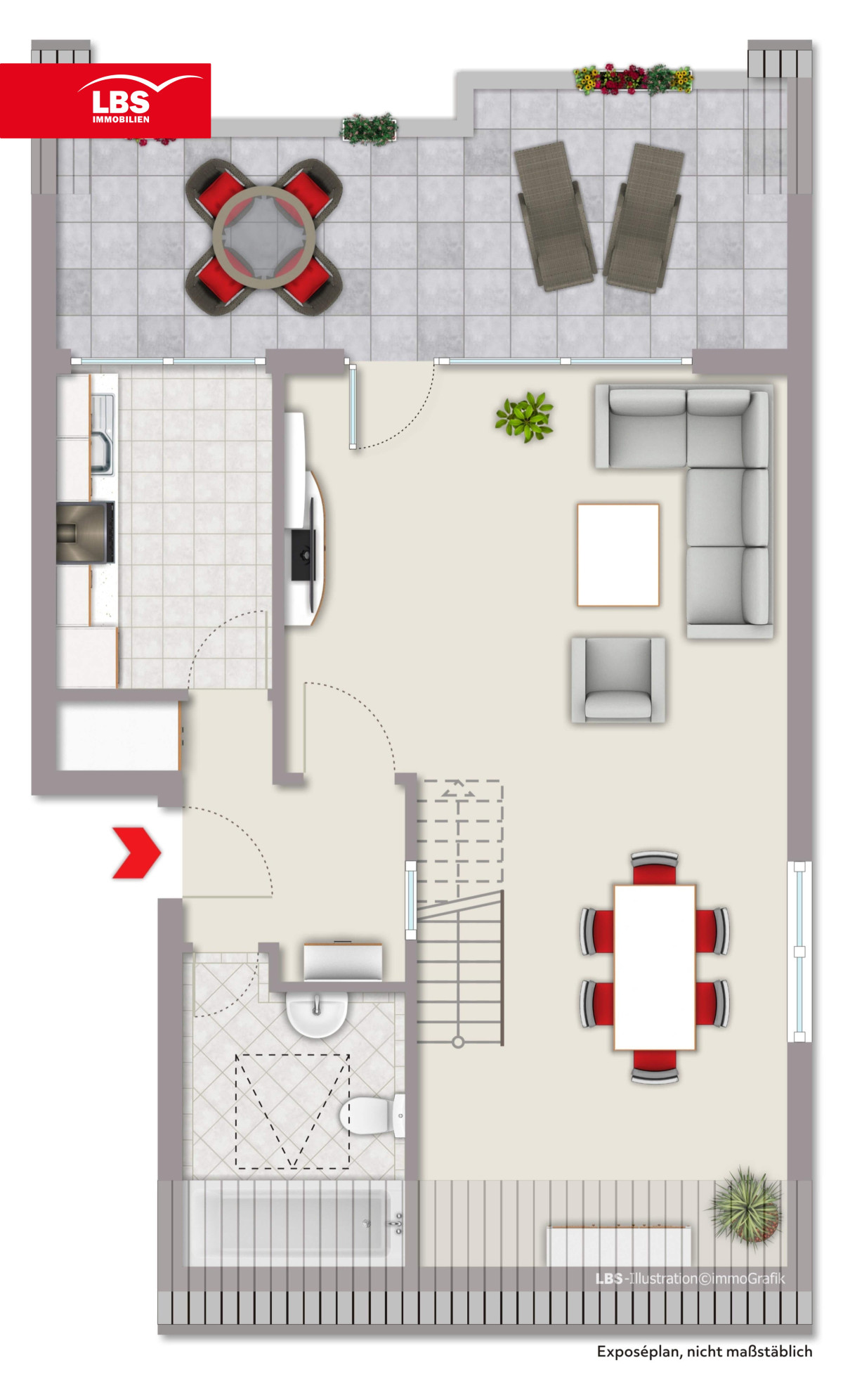 Grundriss Wohnung