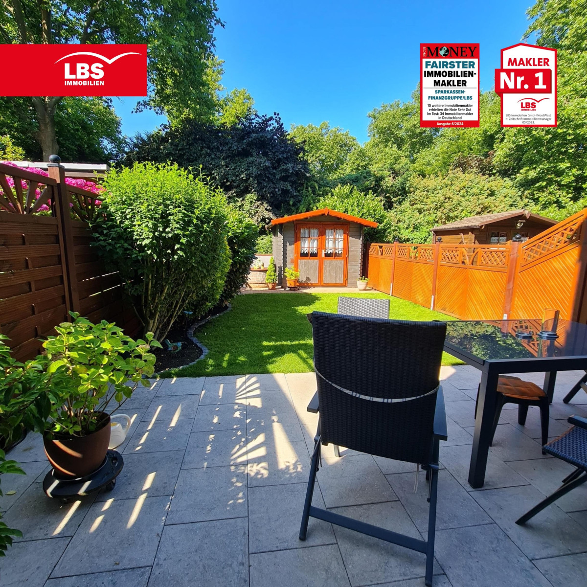 Blick in den Garten