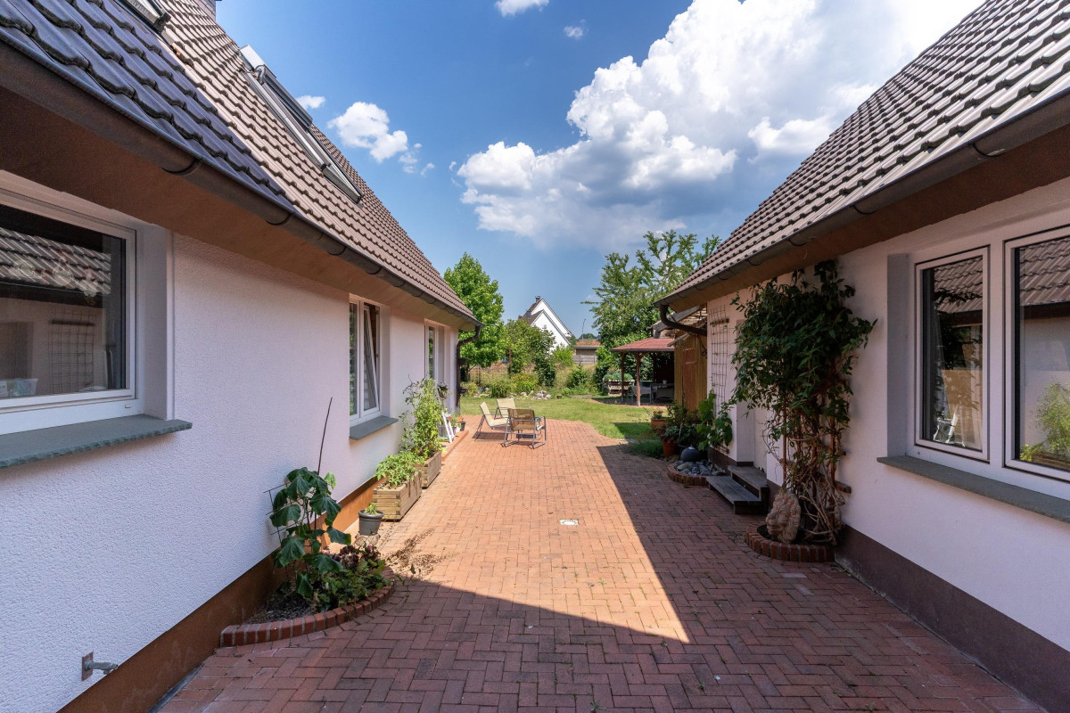 Vorderhaus Terrasse