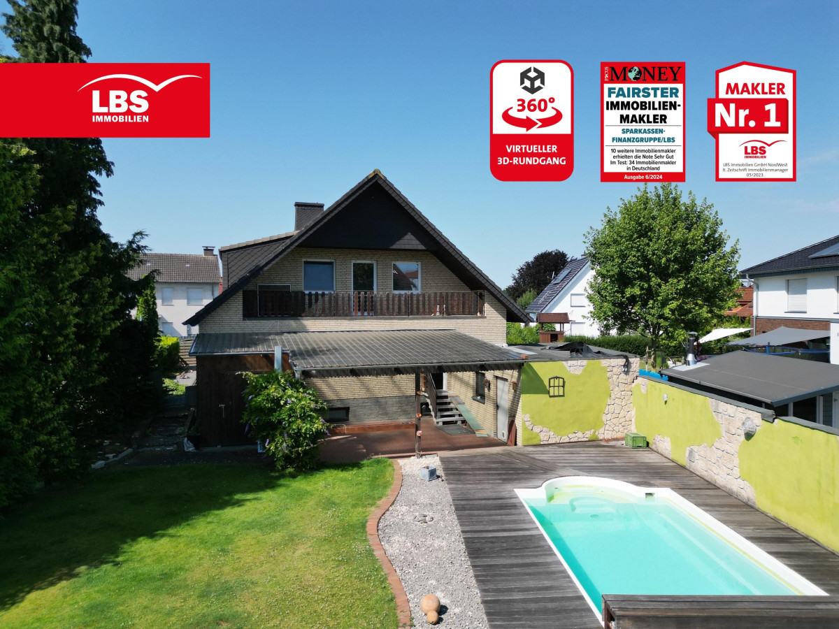 Haus Gartenansicht