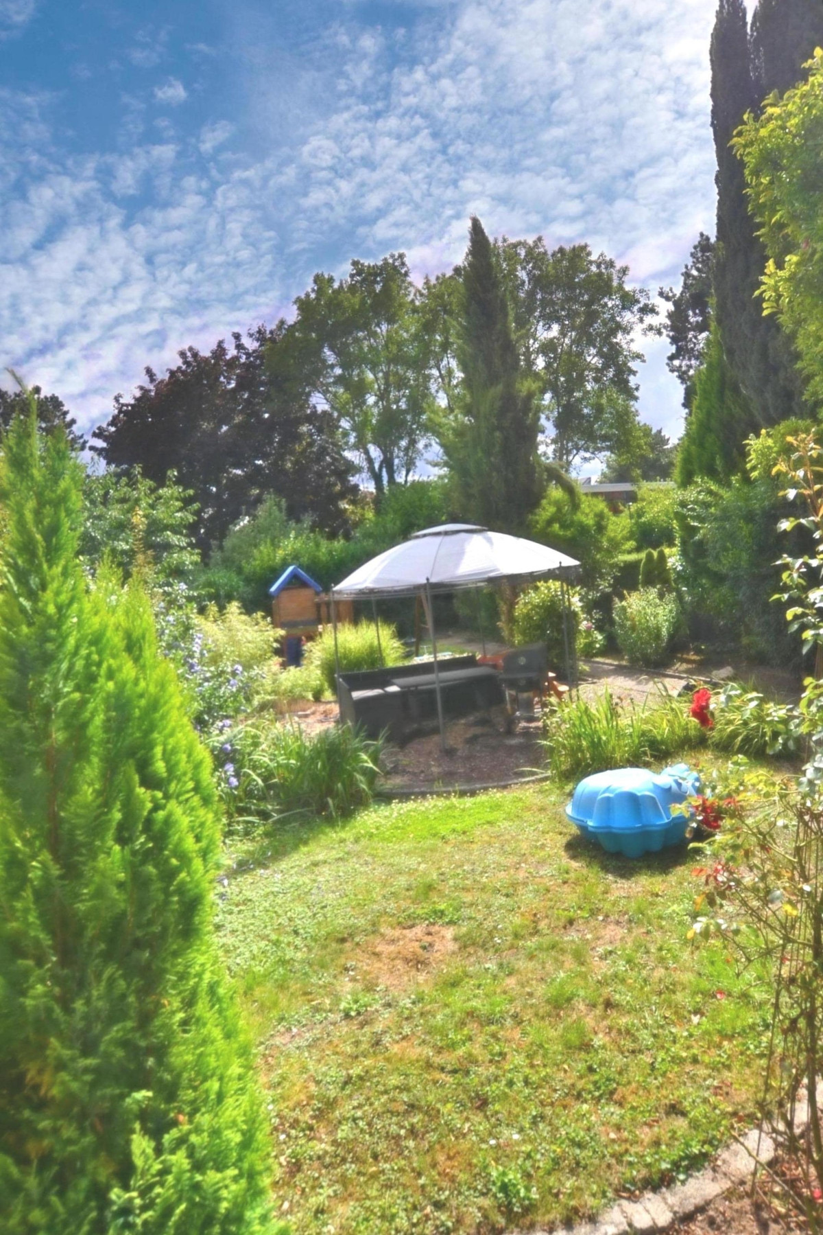 Einladender Garten