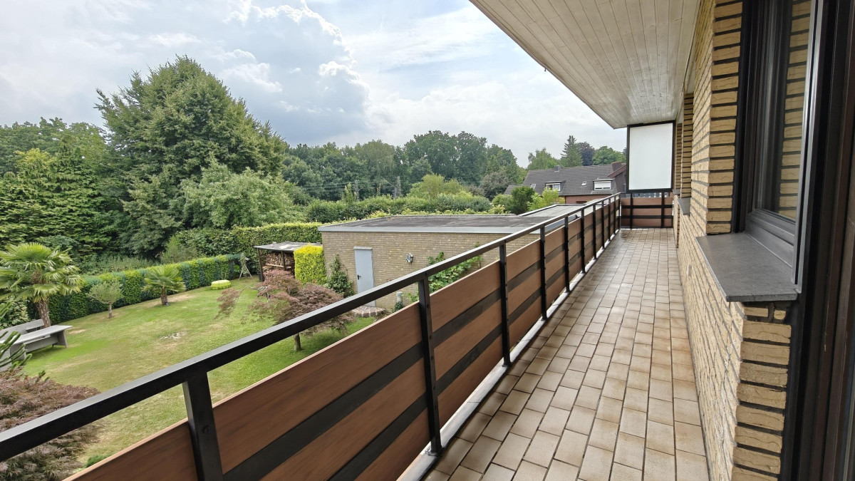 Ansicht Balkon 1.OG