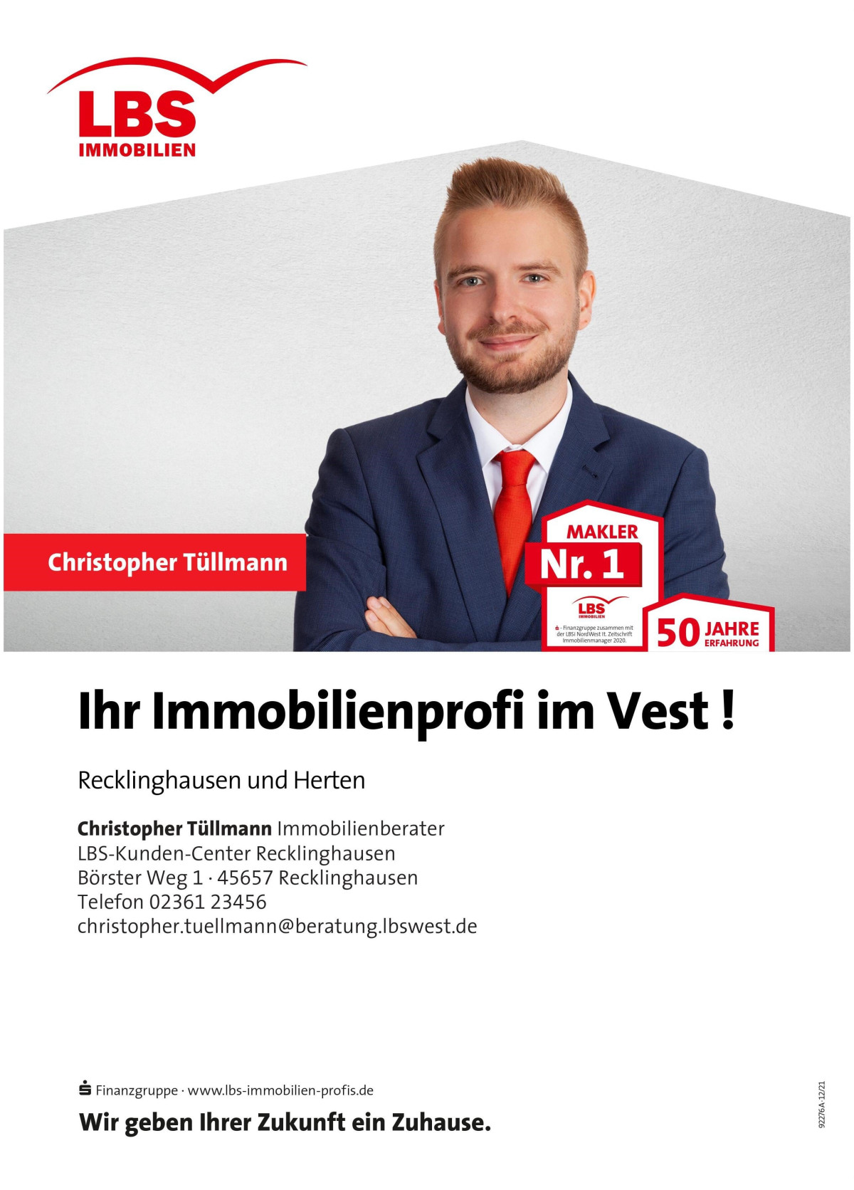 Immobilienprofi vor Ort!