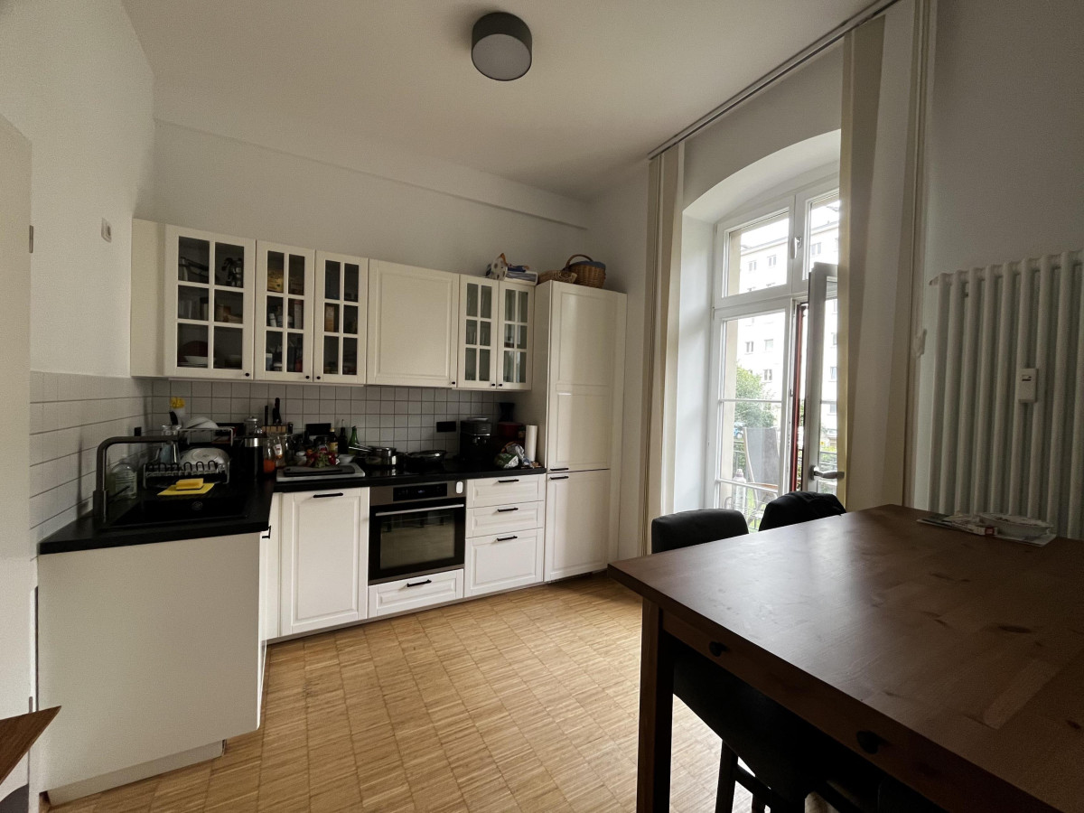 Wohnbereich mit Küchenzeile